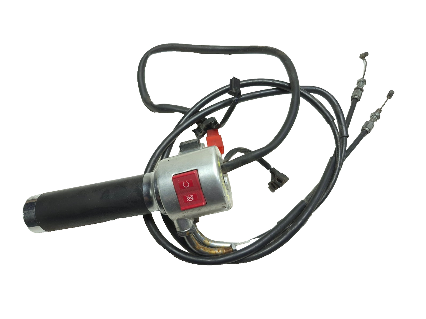 2009 Honda Shadow Spirit Vt750 Right Handlebar Kill Switch & Throttle Grip OEM