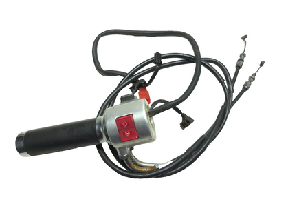2009 Honda Shadow Spirit Vt750 Right Handlebar Kill Switch & Throttle Grip OEM