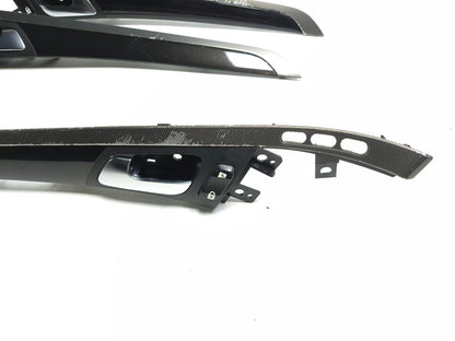 2008 Acura Tl Type-s Interior Door Handle W/ Molding Trim 3pcs OEM