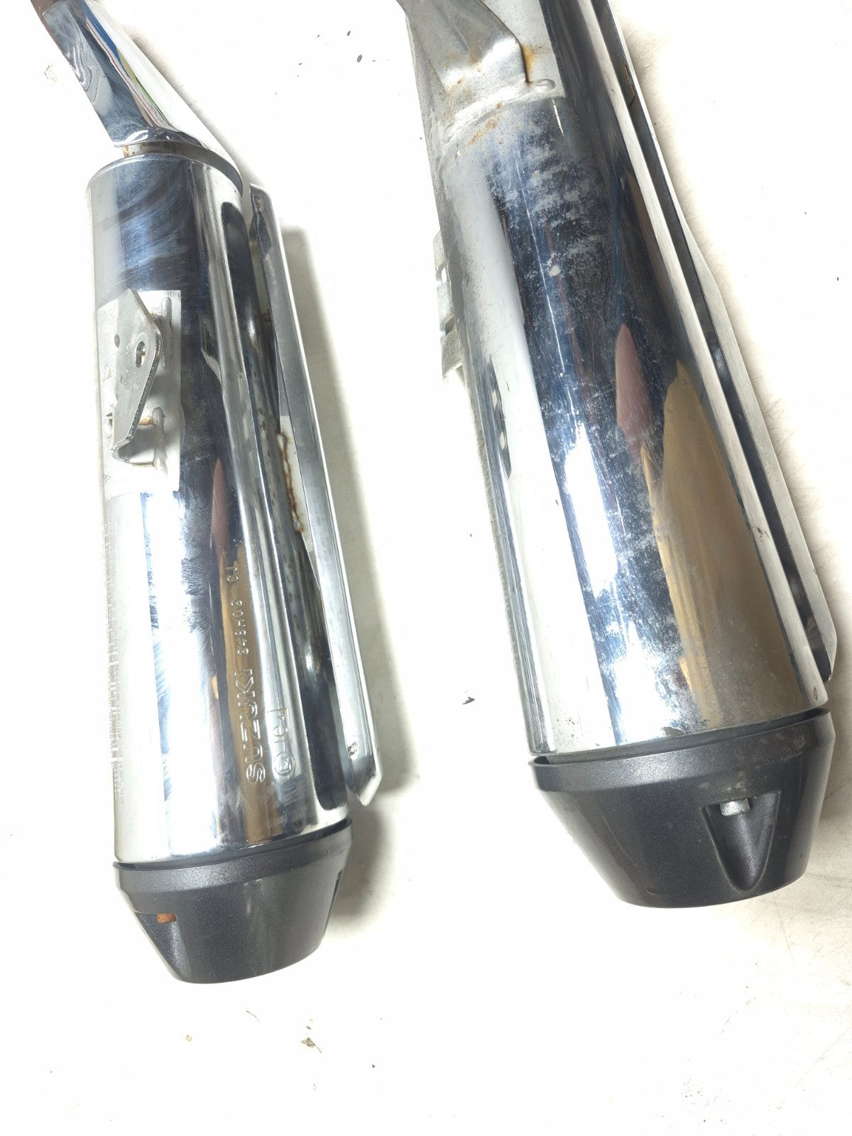 2015 Suzuki Gw250 Exhaust Muffler Left & Right  OEM