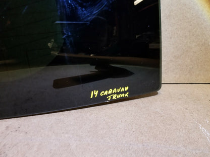2014 Dodge Grand Caravan Tailgate Back Window Glass OEM