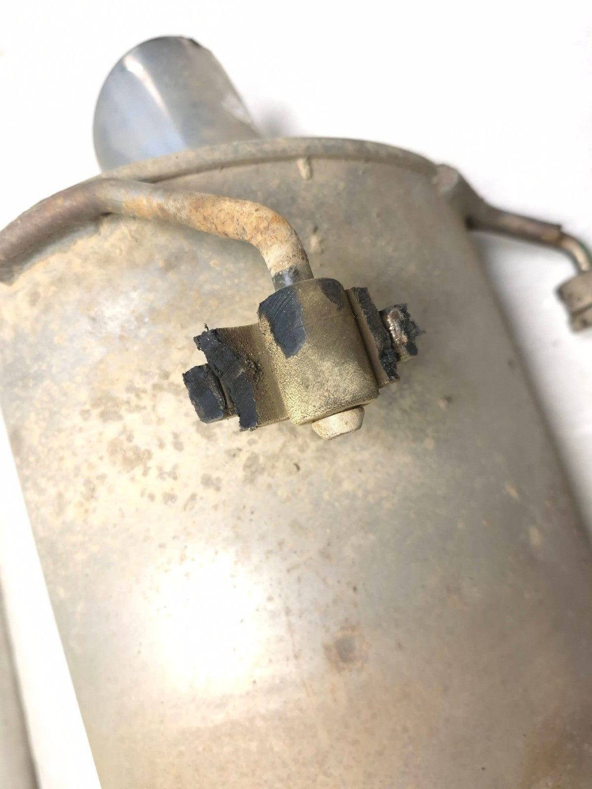 2013 Fiat 500 Turbo Rear Exhaust Muffler & Tailpipe OEM