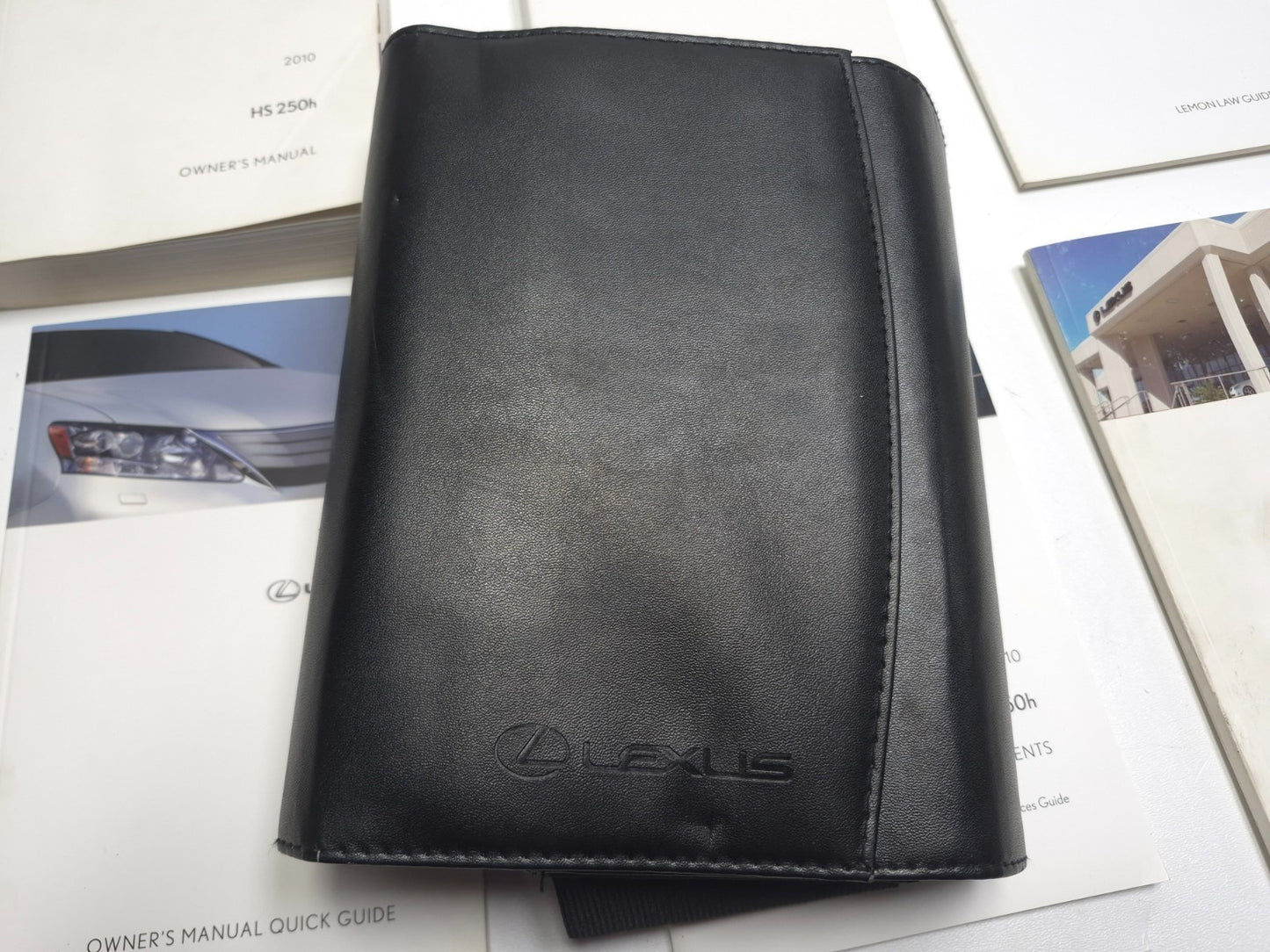 2010 Lexus Hs250h Owners Manual W/ Case OEM