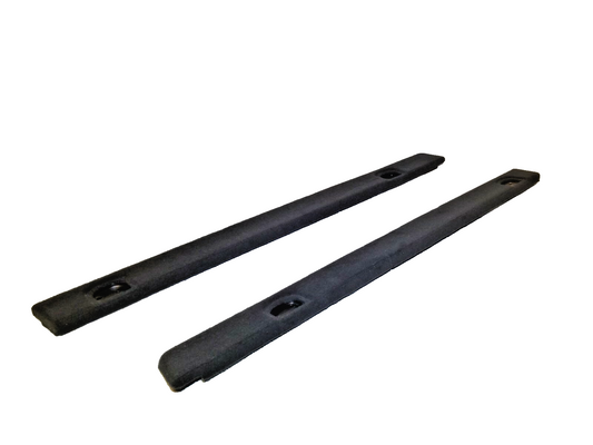 2015 Audi Q7 Trunk Cargo Floor Side Lining Trim Cover Left & Right Pair OEM