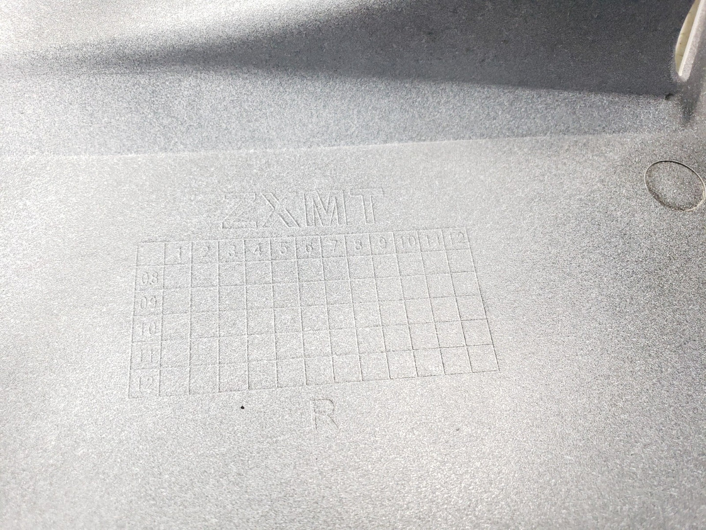 2008 - 2010 Ducati 848 Left Side Mid Upper Fairing Cover Panel OEM