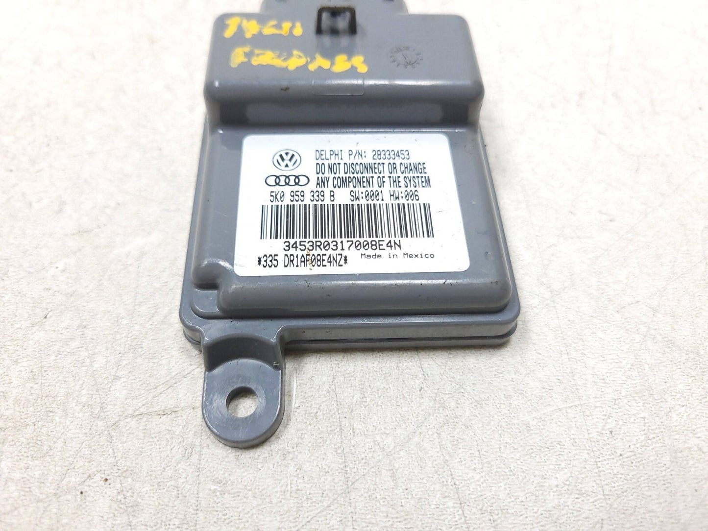 10 - 14 VW Golf GTI Front Passenger Seat Occupant Sensor Module 5k0959339b OEM