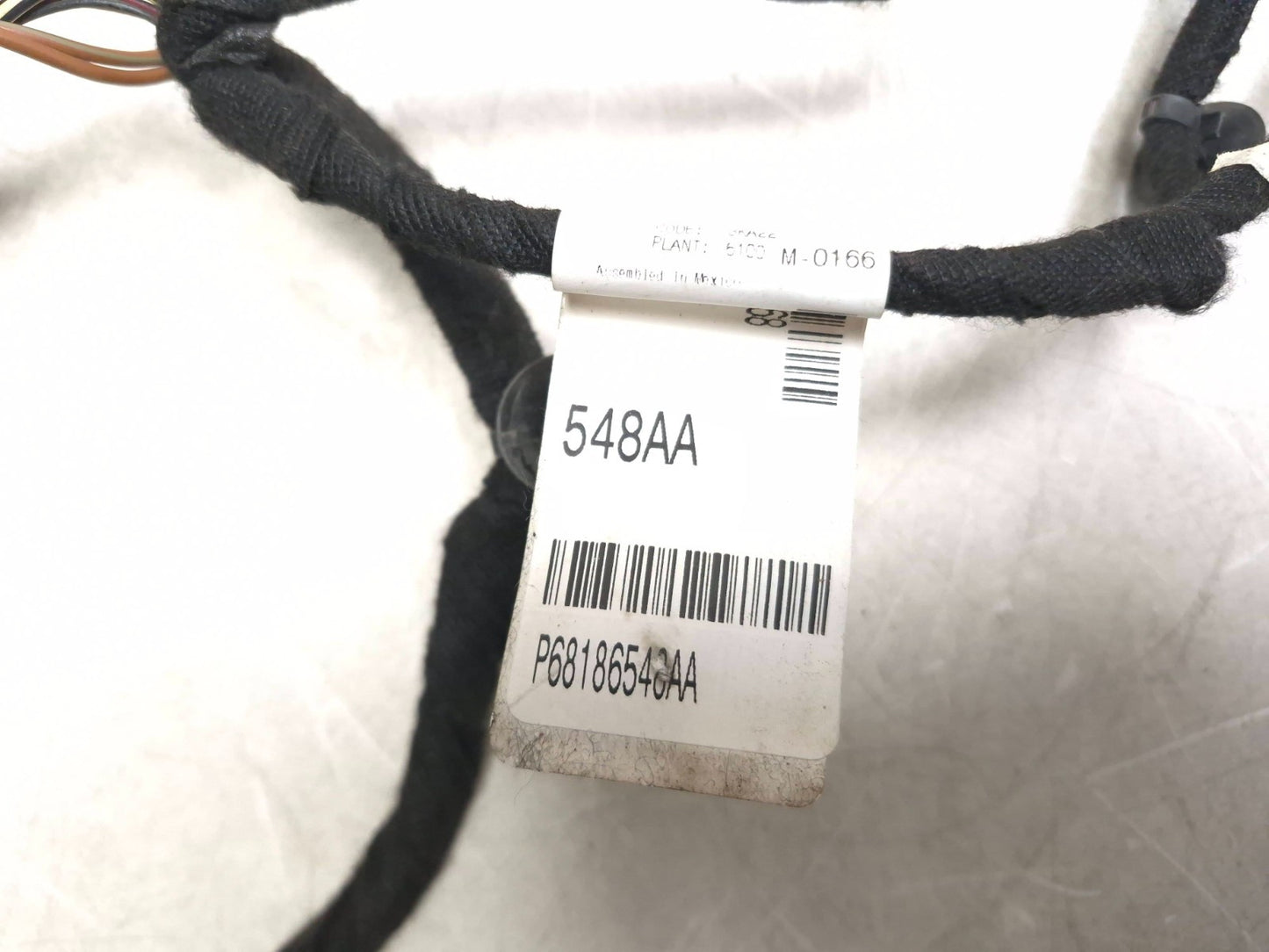 2013 Fiat 500 Turbo Front Driver Door Wiring Harness OEM
