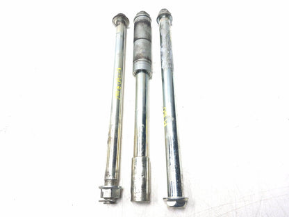 2004 Kawasaki Vulcan 800 Vn800 Wheel Axle Front & Rear W/ Pivot Bolt OEM