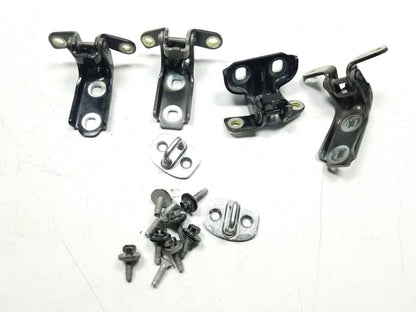 2017 Cadillac Ats Front & Rear Door Hinge W/ Striker Left Driver Side Set OEM