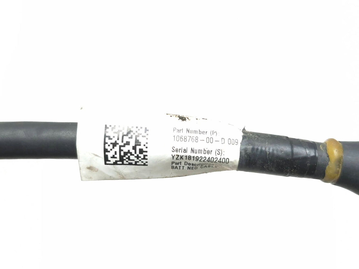 2018 Tesla Model 3 Negative Battery Cable 1068768-00-d OEM