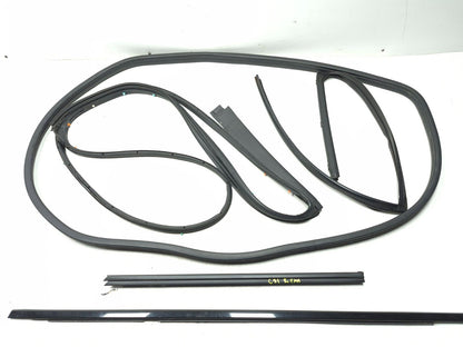 2008 Acura Tl Rear Door Weatherstrip Seal & Belt Passenger Side Right Set OEM