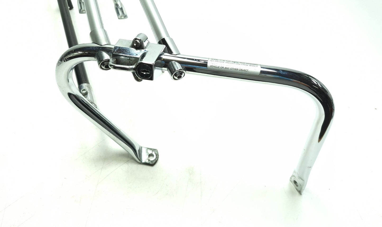 1993-1996 Harley-davidson Electra Glide Flhtc Saddlebag Support Guard Rail 2pcs