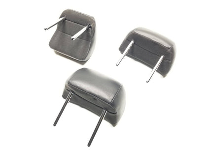 14 15 16 Kia Forte Rear Seat Headrest 3pcs Black Leather OEM 73k Miles