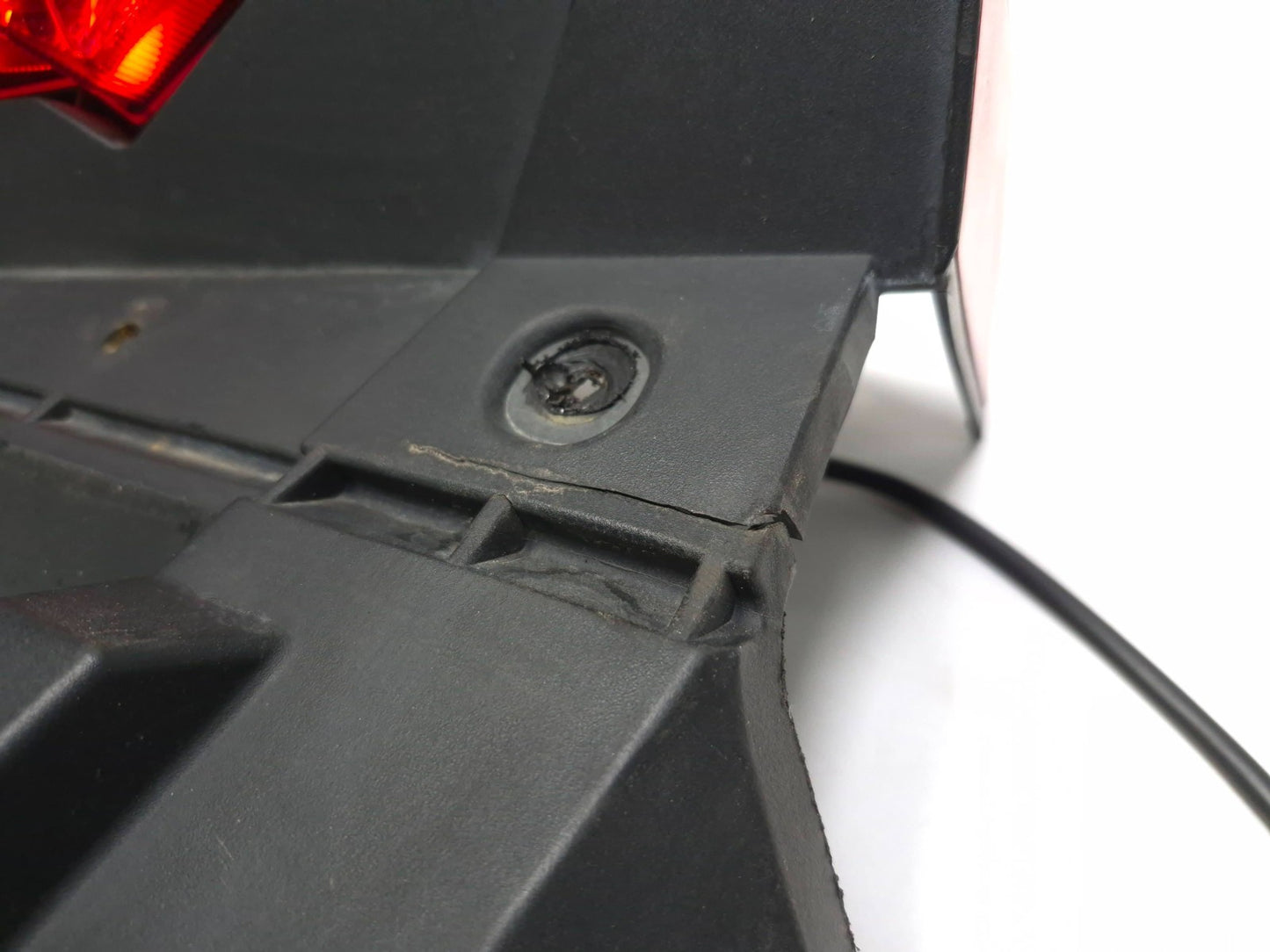 2011 Ski Doo Mx Z Tnt E-tec 600 Rear Snow Guard W/ Taillight OEM