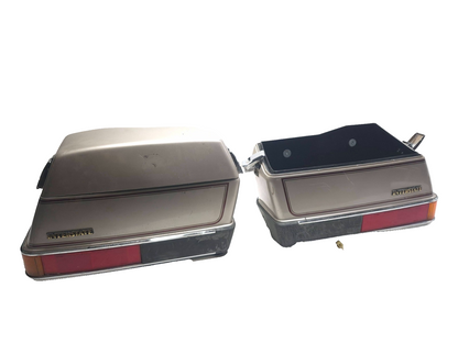 1987 Honda Goldwing 1200i Left & Right Saddle Bag Luggage Cargo Box Pair OEM