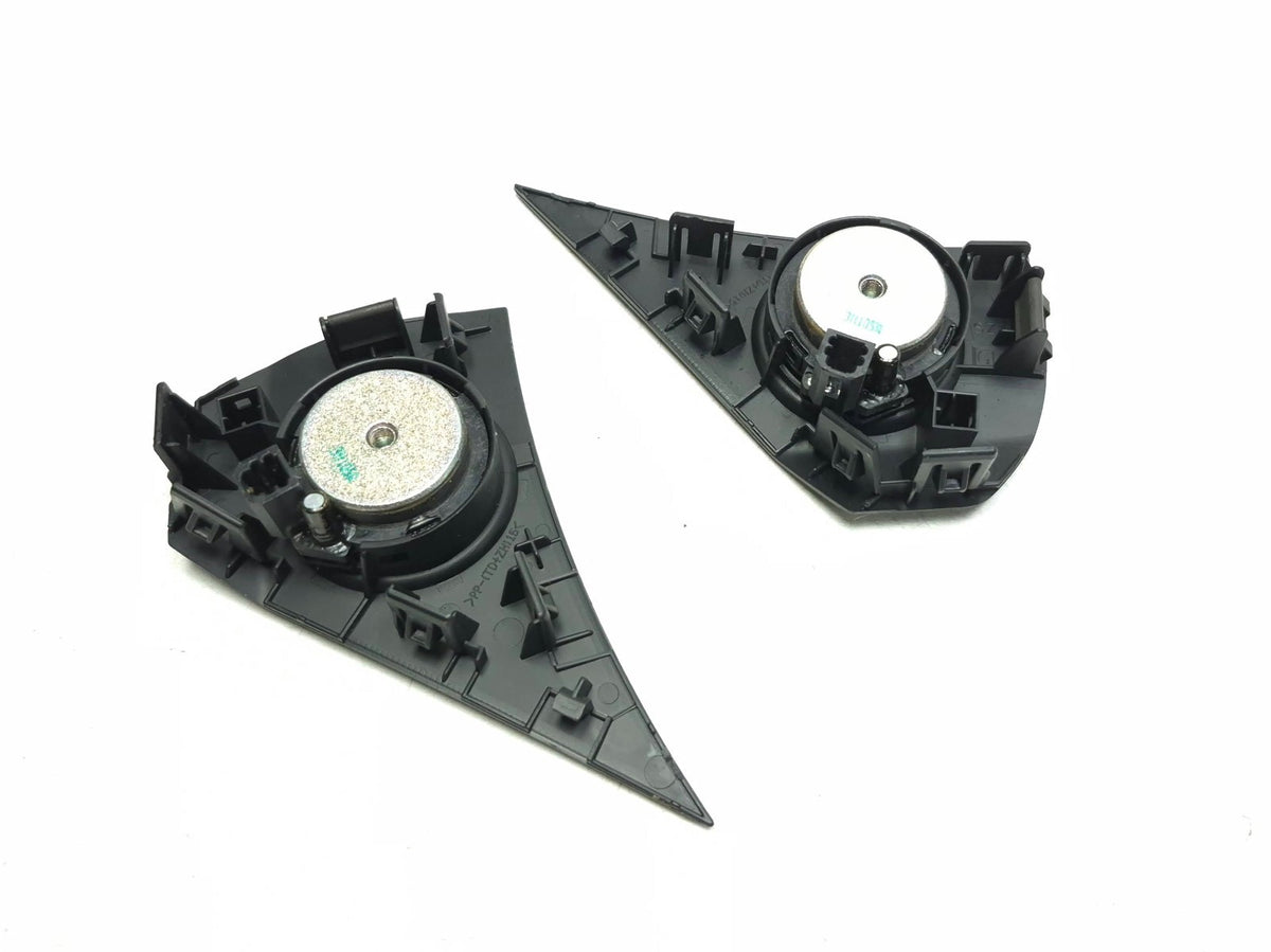 2013 Honda Cr-z Front Tweeter Speaker & Cover Left & Right OEM