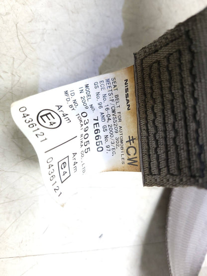 2009 - 2013 Infiniti G37 Seat Belt Retractor Rear Left Right & Center OEM