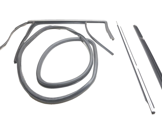 2011 Volkswagen Tiguan Rear Door Weatherstrip Seal Driver Side Left 4pcs OEM