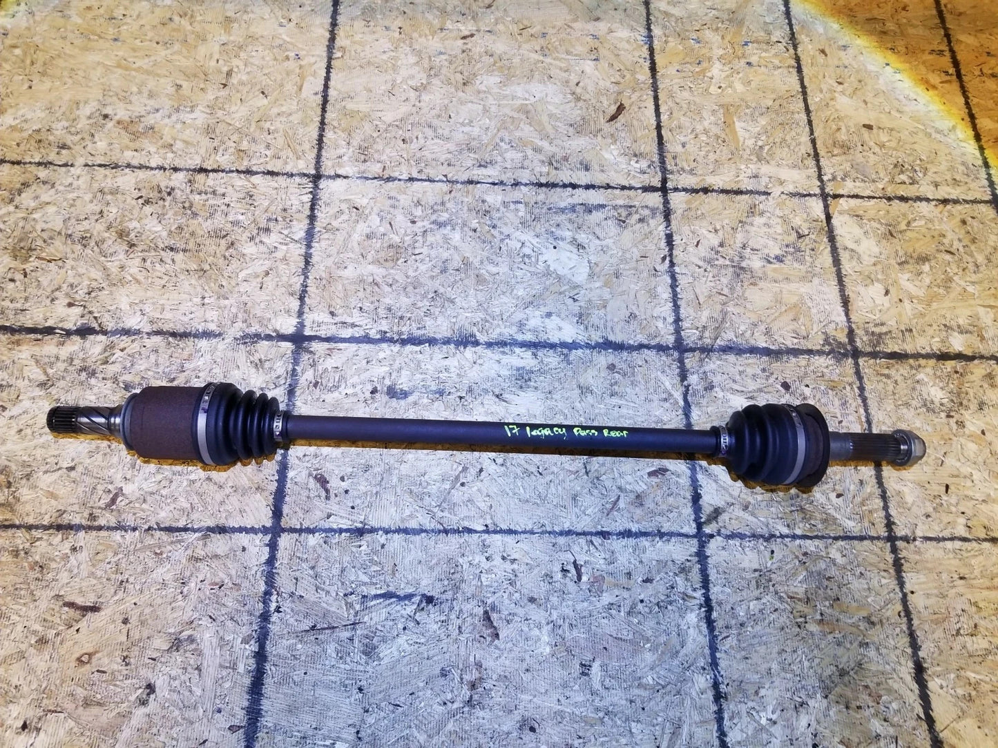 2017 Subaru Legacy Rear Axle Shaft Left & Right 2.5l At OEM