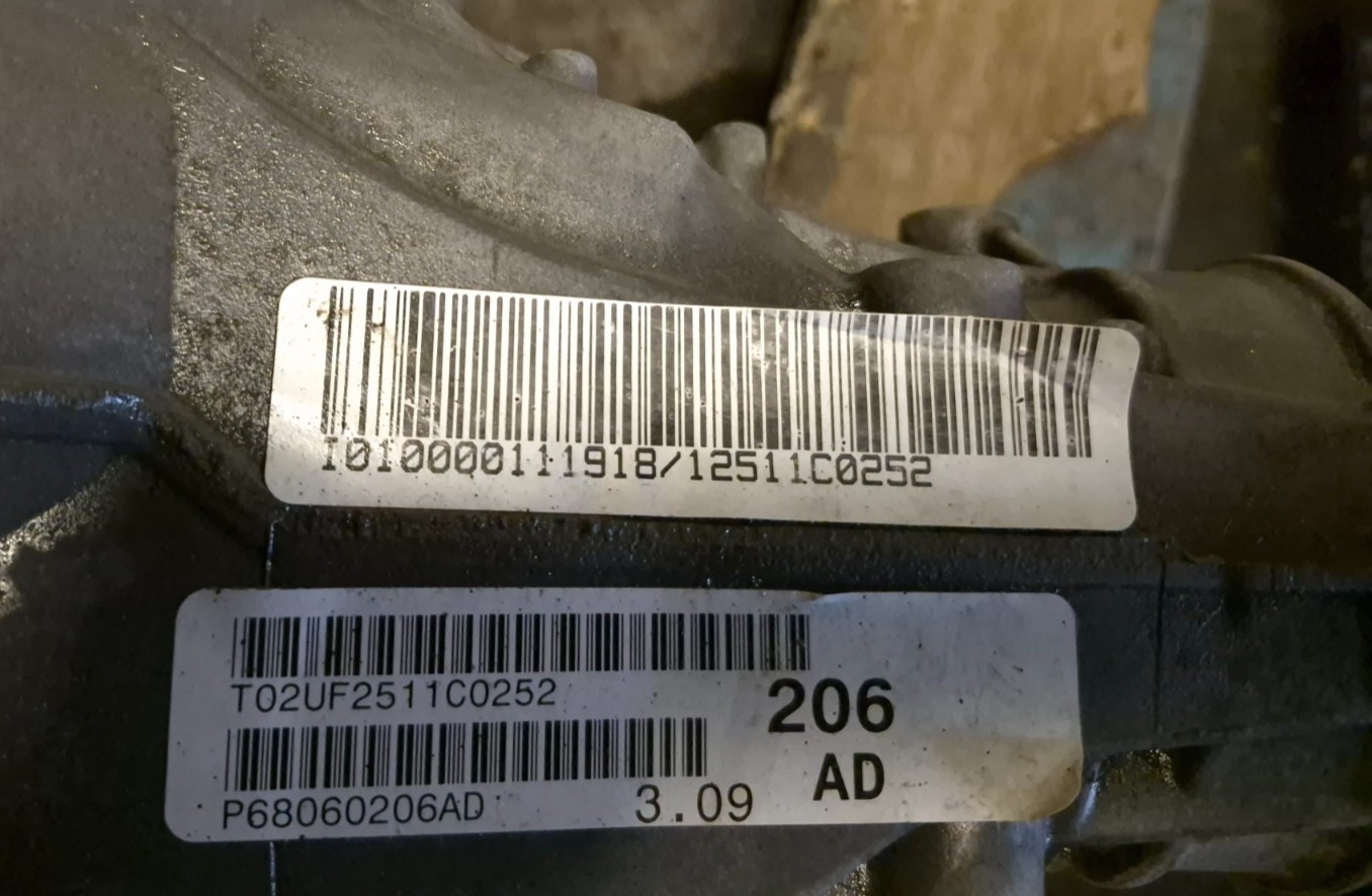 2012 Jeep Grand Cherokee Front Differential Carrier Assembly OEM 3.09 ✅