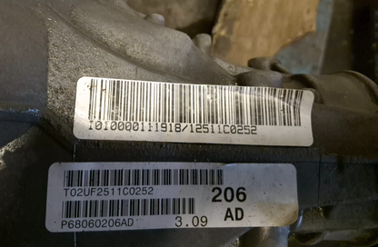 2012 Jeep Grand Cherokee Front Differential Carrier Assembly OEM 3.09 ✅