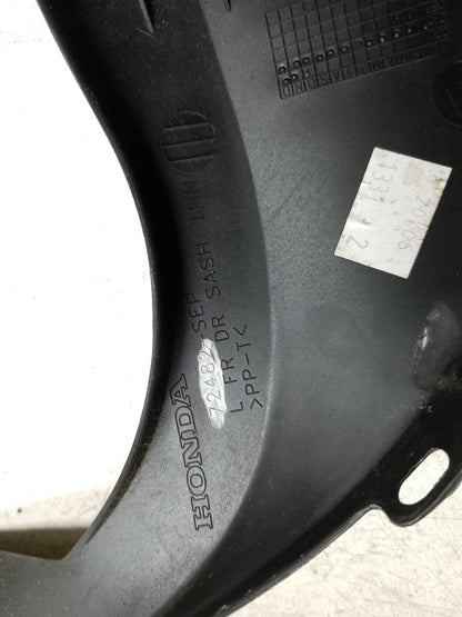 2004 - 2008 Acura Tl Door Window Frame Trim Driver Side Left 2pcs OEM