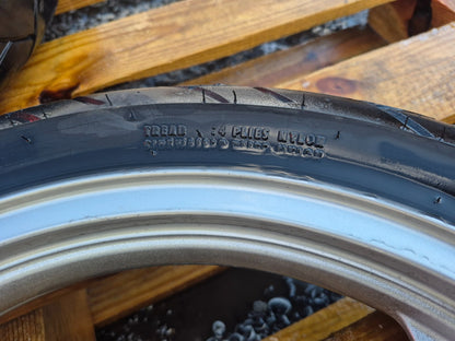 2007 Kawasaki Ninja 250 Ex250 Wheel Rim W/tire Front & Rear Pair OEM