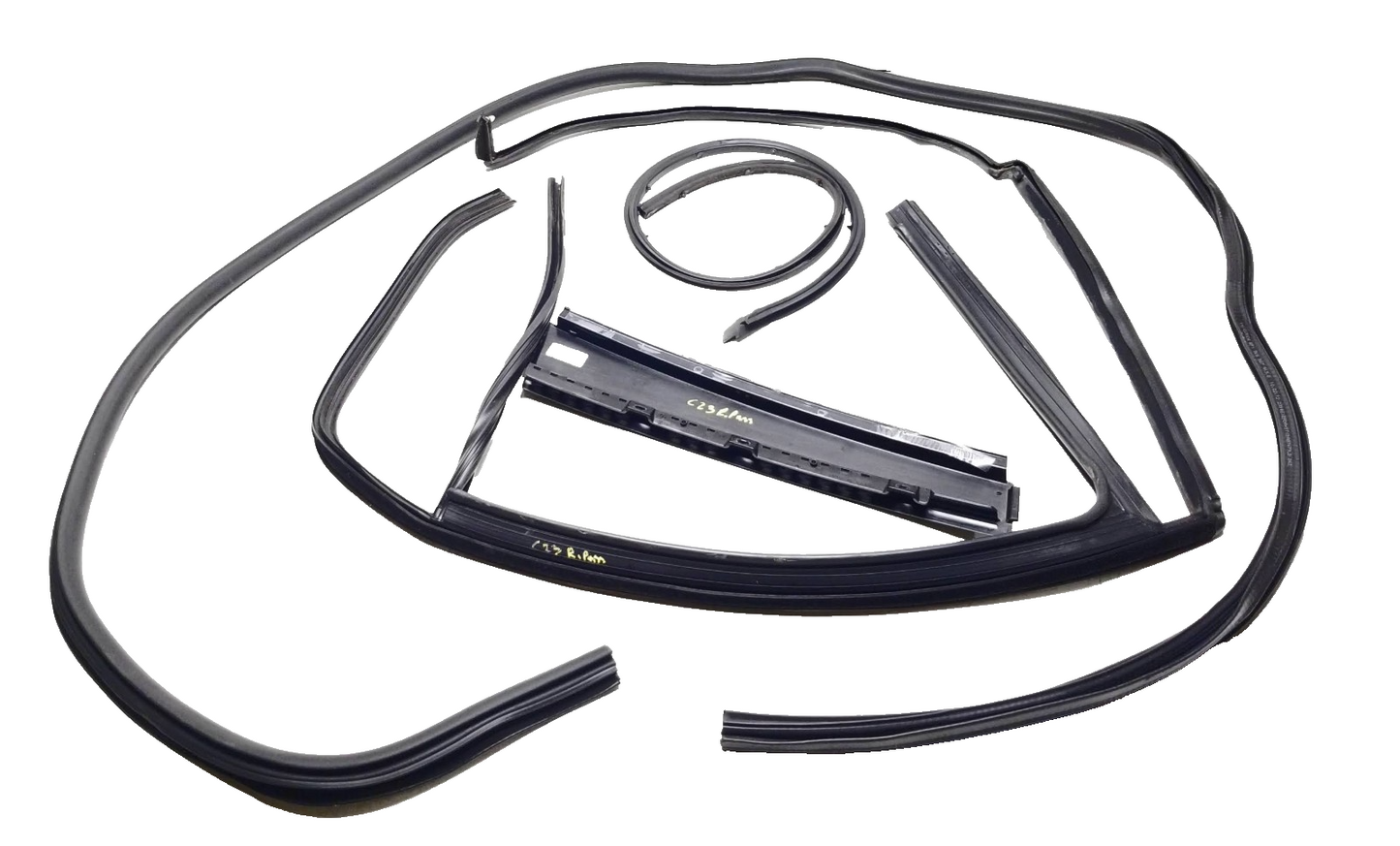 2013 VW Golf GTI Upper Door Glass Weatherstrip Rear Passenger Side Right OEM