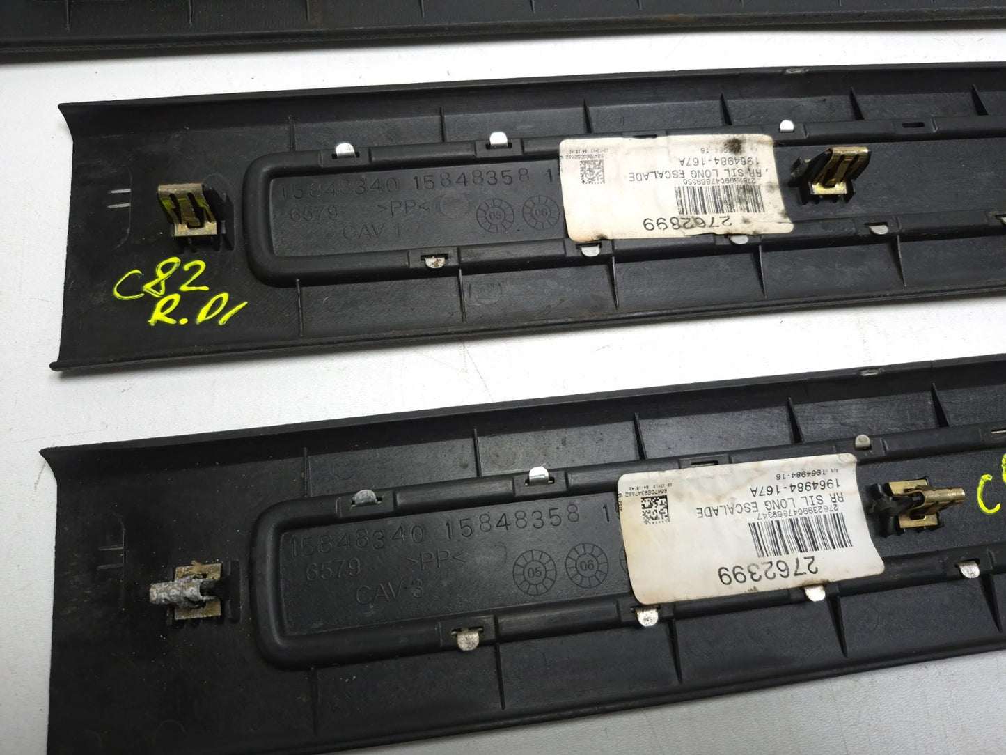 2013 Cadillac Escalade Esv Platinum Door Sill Plate Front & Rear 4 Pcs OEM