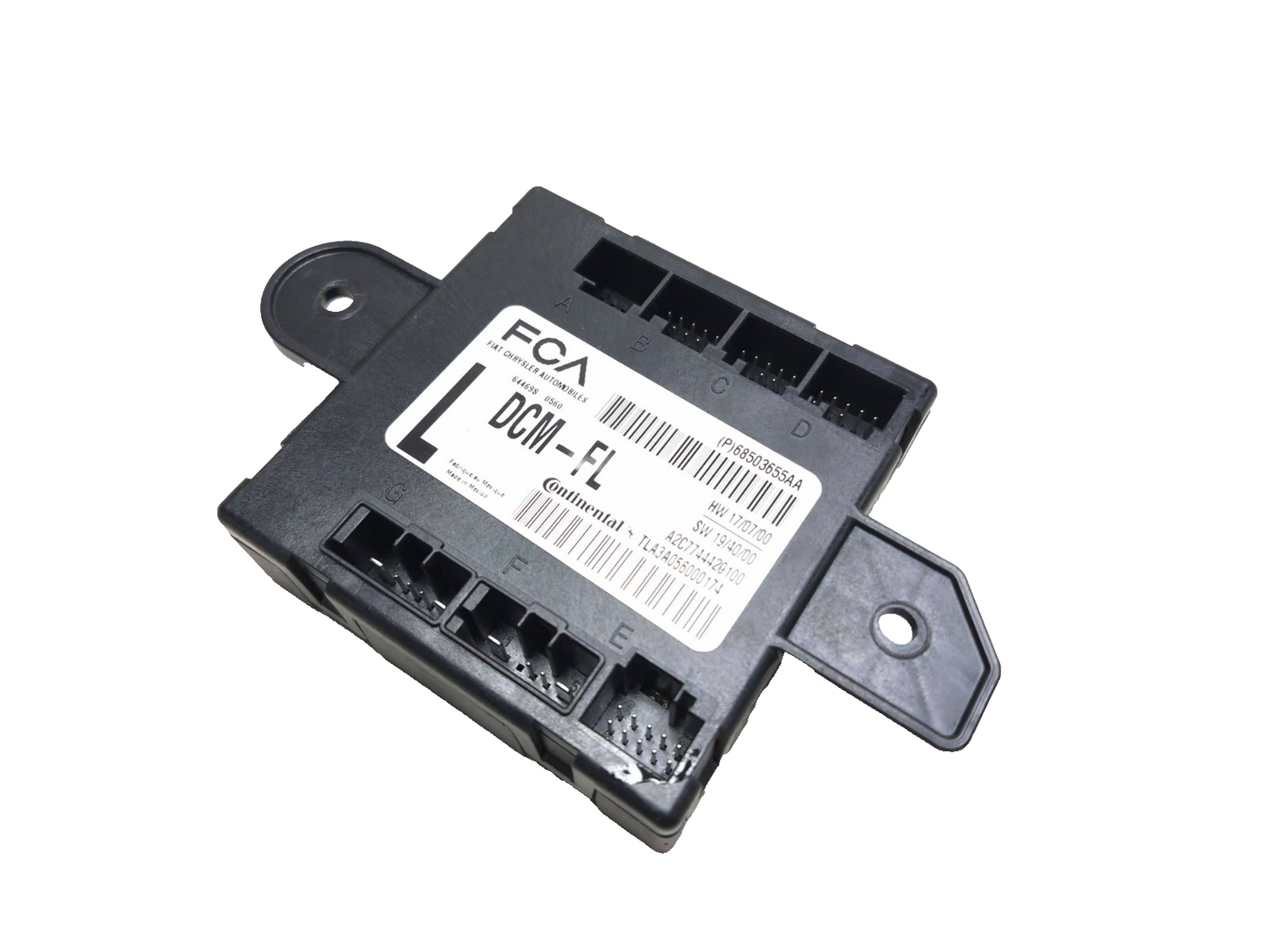 2020 Dodge Challenger Front Left Driver Door Control Module OEM