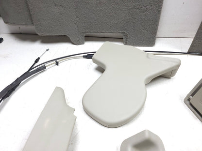 2007 - 2009 Acura Mdx Rear 2nd Row Seat Trim & Floor Panel Set OEM