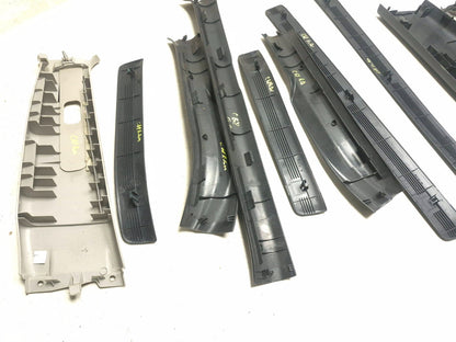2007 Toyota Corolla B Pillar Trim Door Sill Scuff Cover 10pcs OEM