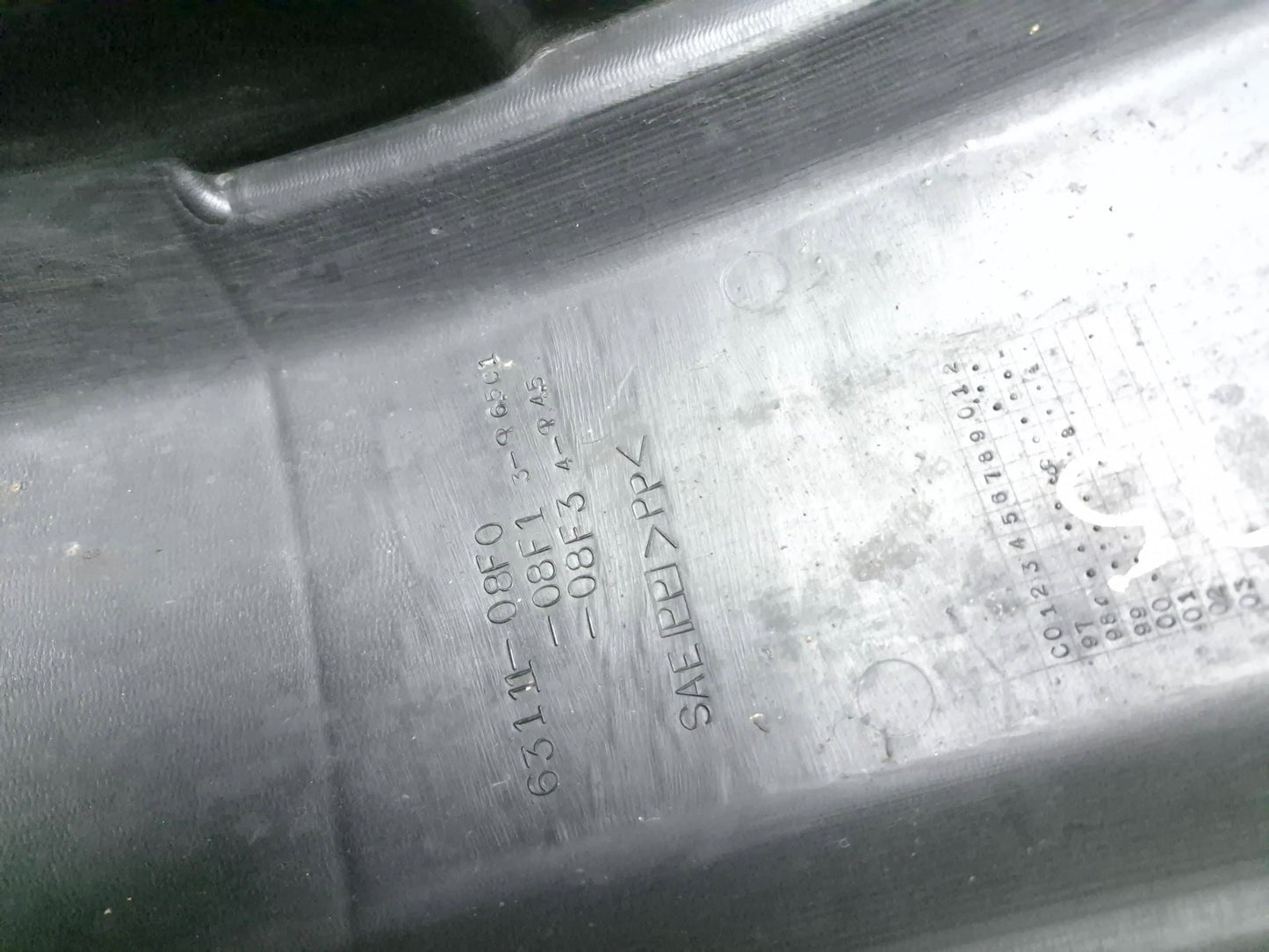 2001 Suzuki Gsx 750f Katana Rear Fender OEM