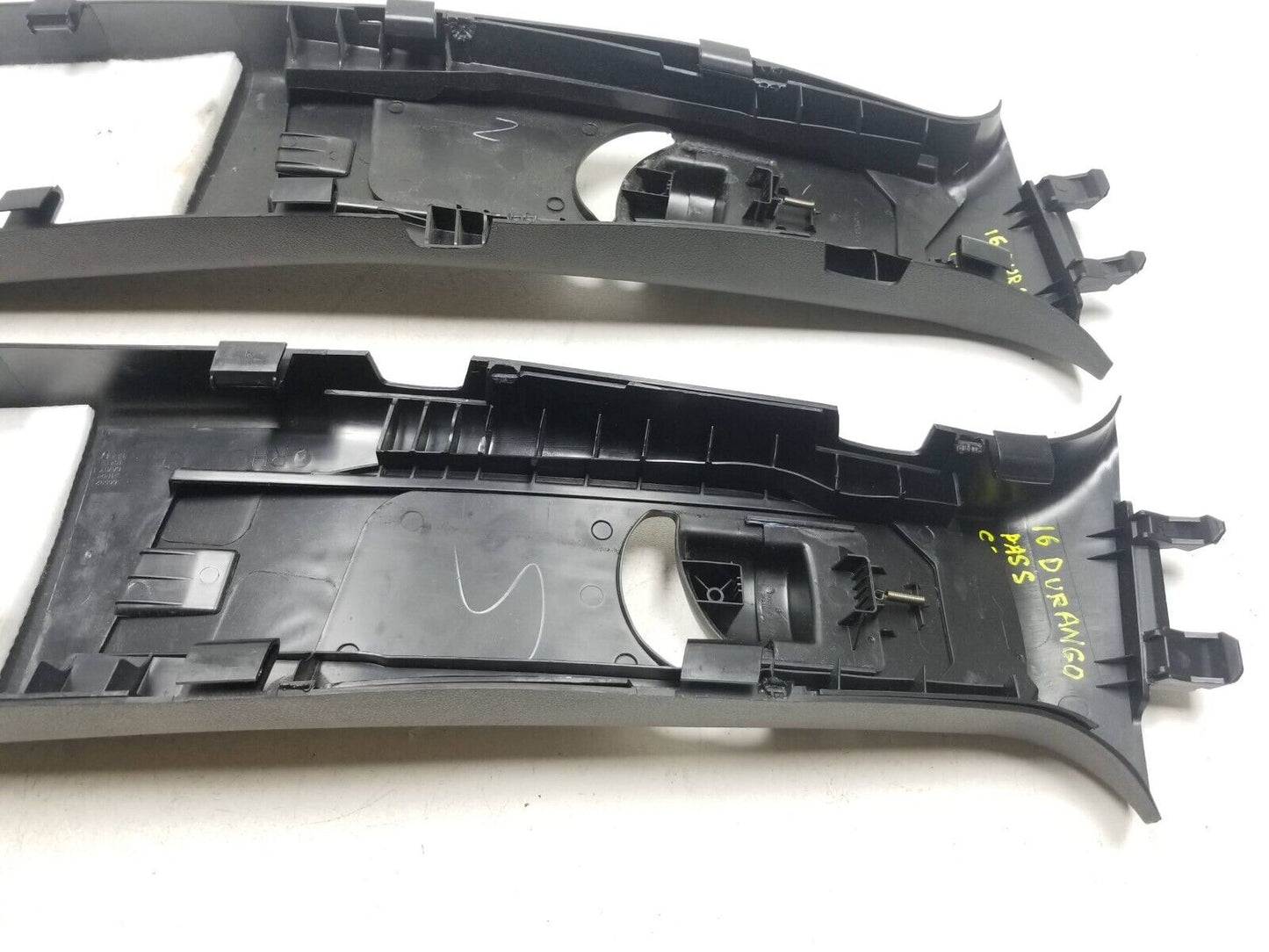16 - 22 Dodge Durango Center B Pillar Upper & Lower Cover Trim 4pcs OEM