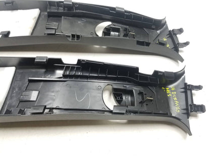 16 - 22 Dodge Durango Center B Pillar Upper & Lower Cover Trim 4pcs OEM