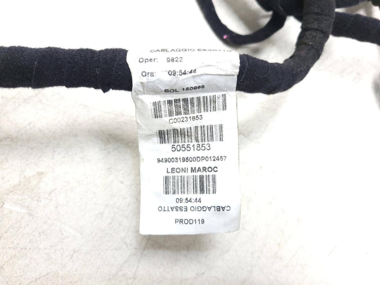 17-23 Alfa  Romeo Stelvio Interio Door Wiring Harness Front Driver Side Left OEM