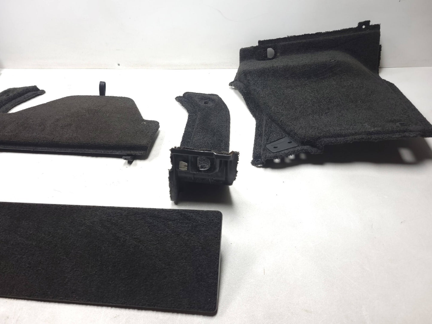 2007 Range Rover Rear Trunk Carpet Cargo Panel Trim 6 Pcs OEM
