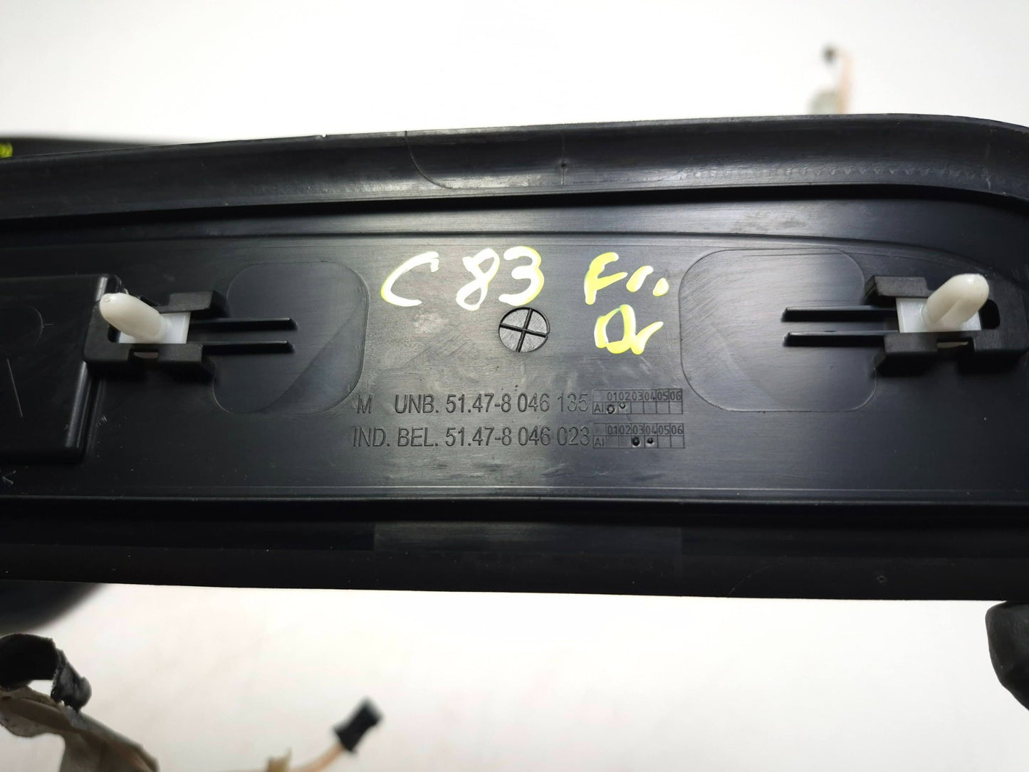 2011 BMW 750li Door Sill Scuff Plate Trim Front & Rear 4pcsoem