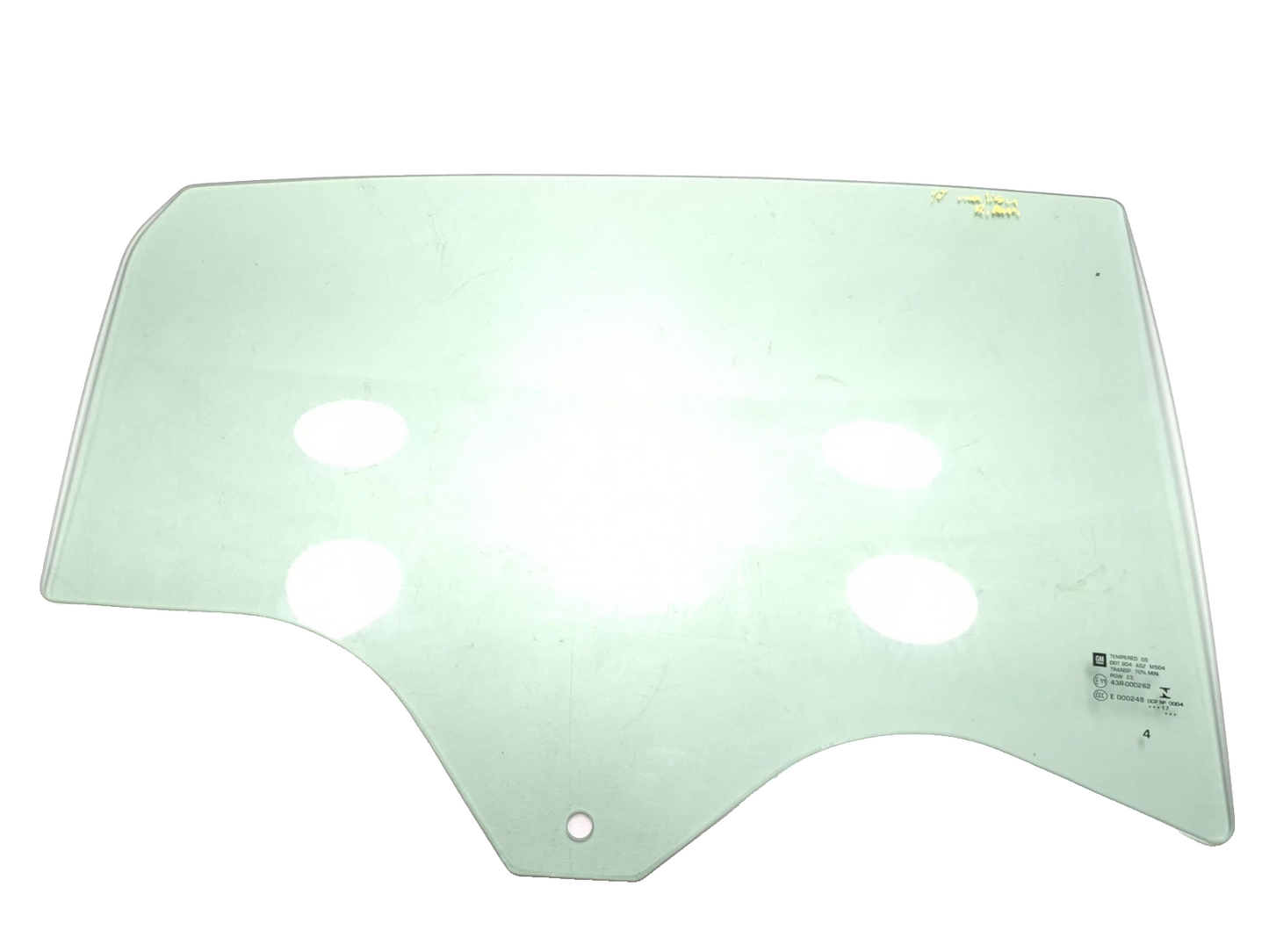2017 Chevrolet Malibu Rear Door Window Glass Passenger Side Right OEM