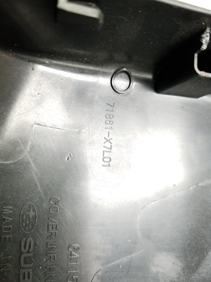 2013-2016 Scion Fr-s  Front Passenger Seat Side Trim W/ Guide Sleeve & Knob OEM