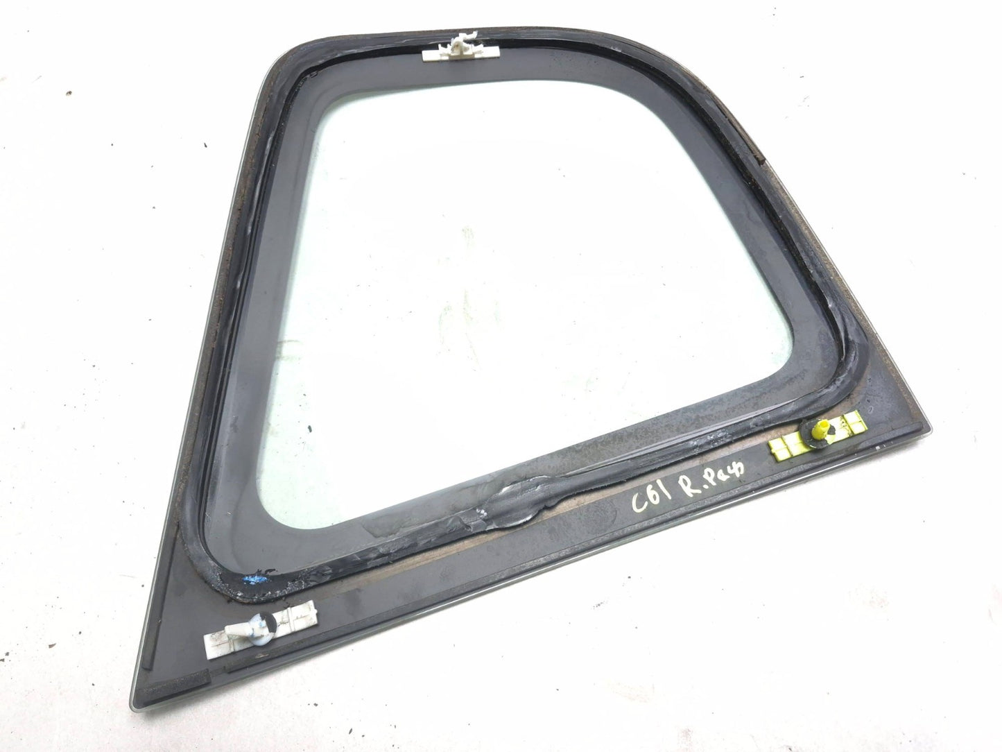 2007 Honda Fit Rear Quarter Vent Glass Passenger Side Right 73511-saa-g01 OEM