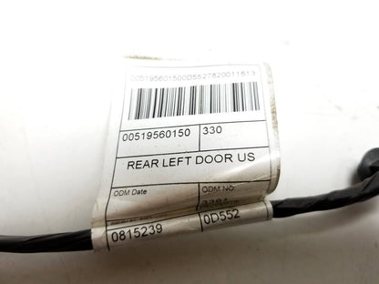 14-17 Fiat 500l Door Wire Harness Rear Driver Left Side 519560150 OEM