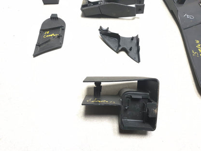 2015 Jeep Compass Front Left Driver Side Seat Trim Panel 9 Pcs OEM