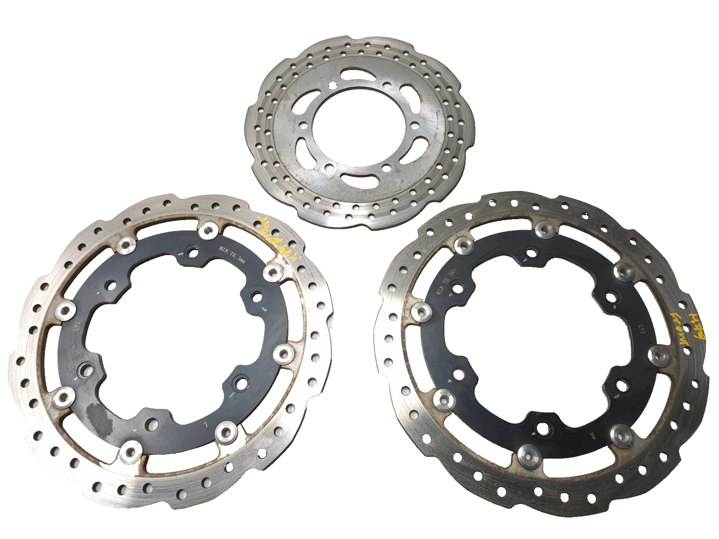 2023 Csc Rx3 Rx4 Adventure Rear & Front Brake Disc 3 Pcs OEM