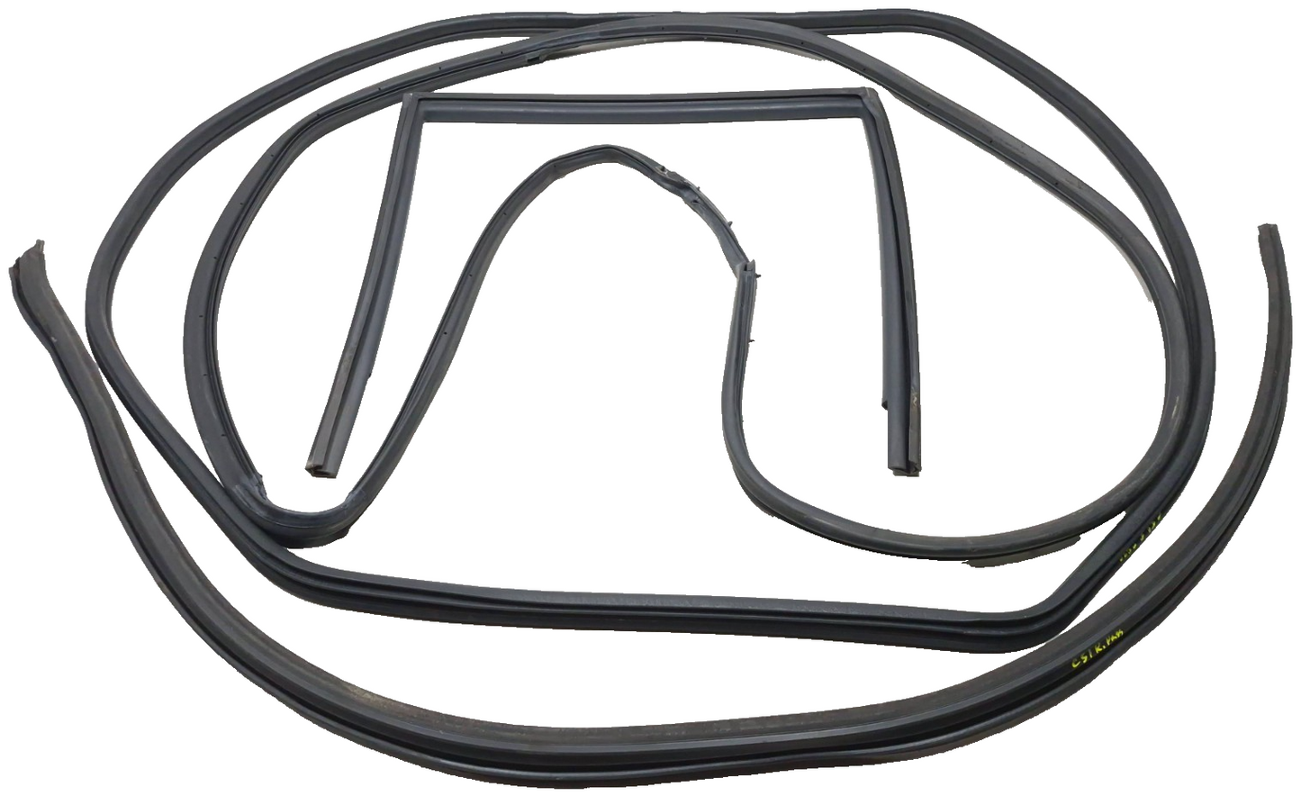 2007 Saab 9-5 Aero Rear Passenger Door Weatherstrip Seal Kit OEM