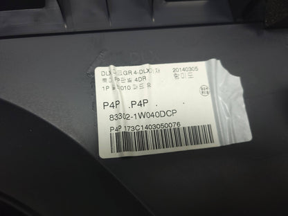 2014 Kia Rio Door Panel Trim Rear Passenger Side Right OEM ✅