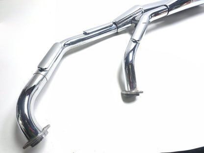 2005 Suzuki C50 Boulevard Exhaust Header Muffler & Bracket Pair OEM