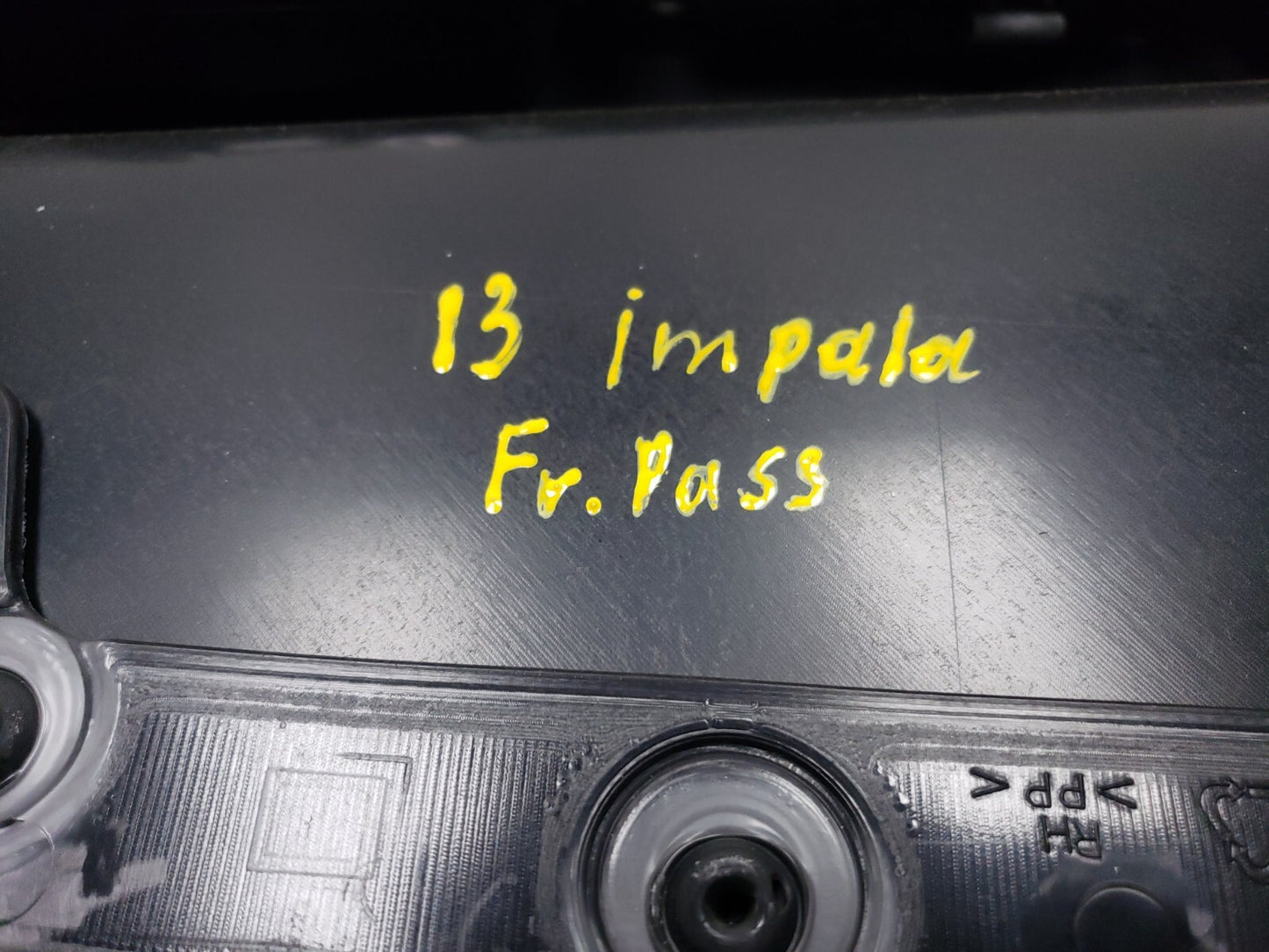 2013 Chevrolet Impala Front Passenger Door Panel OEM
