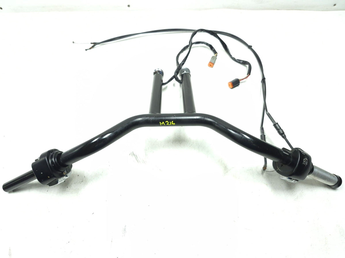 1996 - 2003 Harley Sportster Xl1200 Xl883 Drag T-bar Handlebar  Controls & Cable