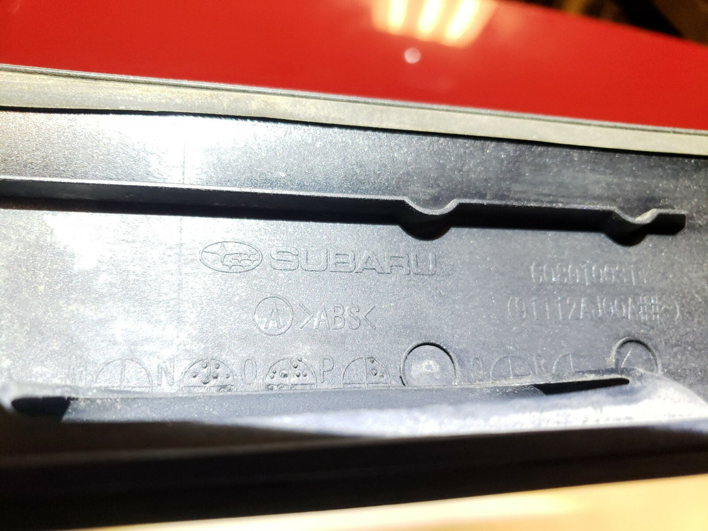 2011 Subaru Legacy Rear Trunk Trim Garnish OEM
